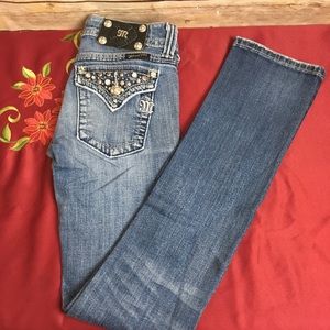 Miss Me JP5141ST Straight Jeans Sz 26